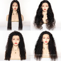 wholesale 360 lace frontal wig human hair wigs for black women vendor 210% density curly lace front wigs human hair lace front